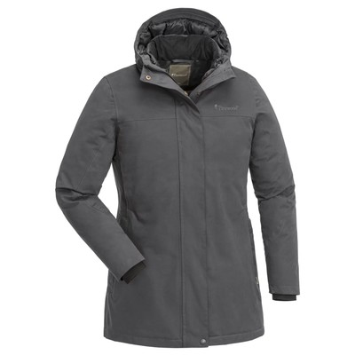 Pinewood Värnamo Padded Damen Winterjacke Smoke Black