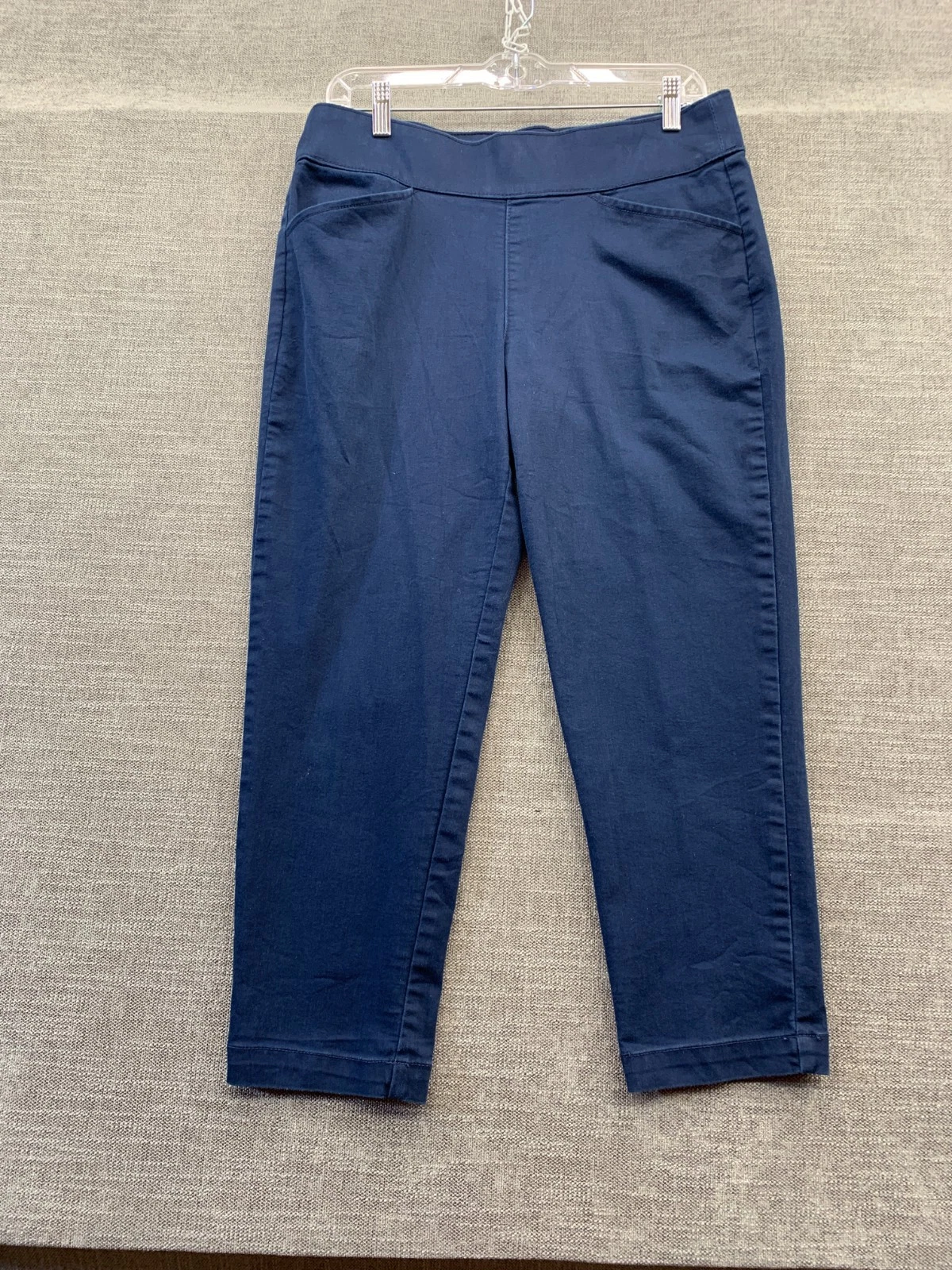 Signature Slimming By Christopher & Banks Capri Pants Womens M P Blue Skinny Leg
Opens in a new wind
