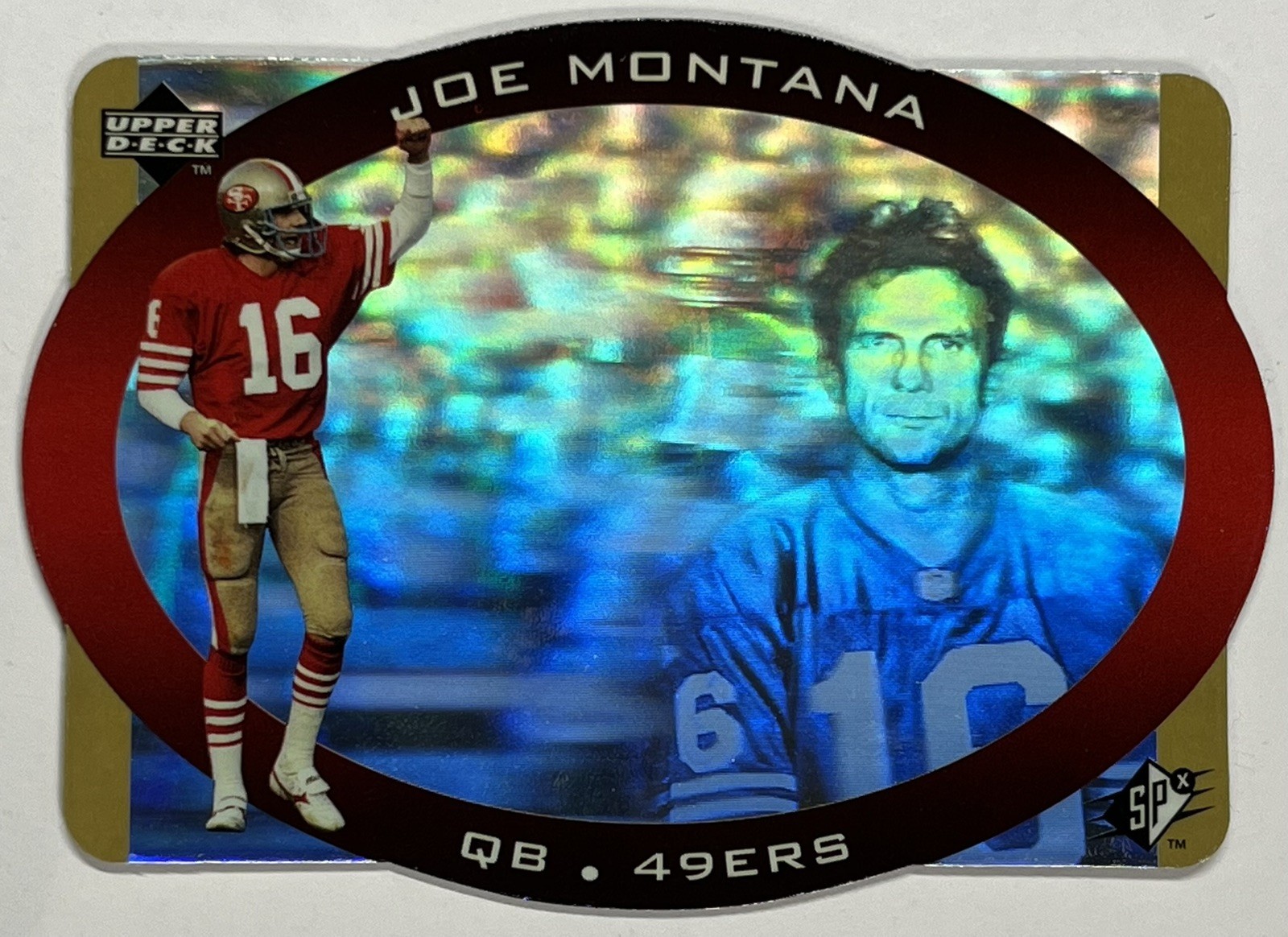 1996 SPx - Joe Montana #43 Gold