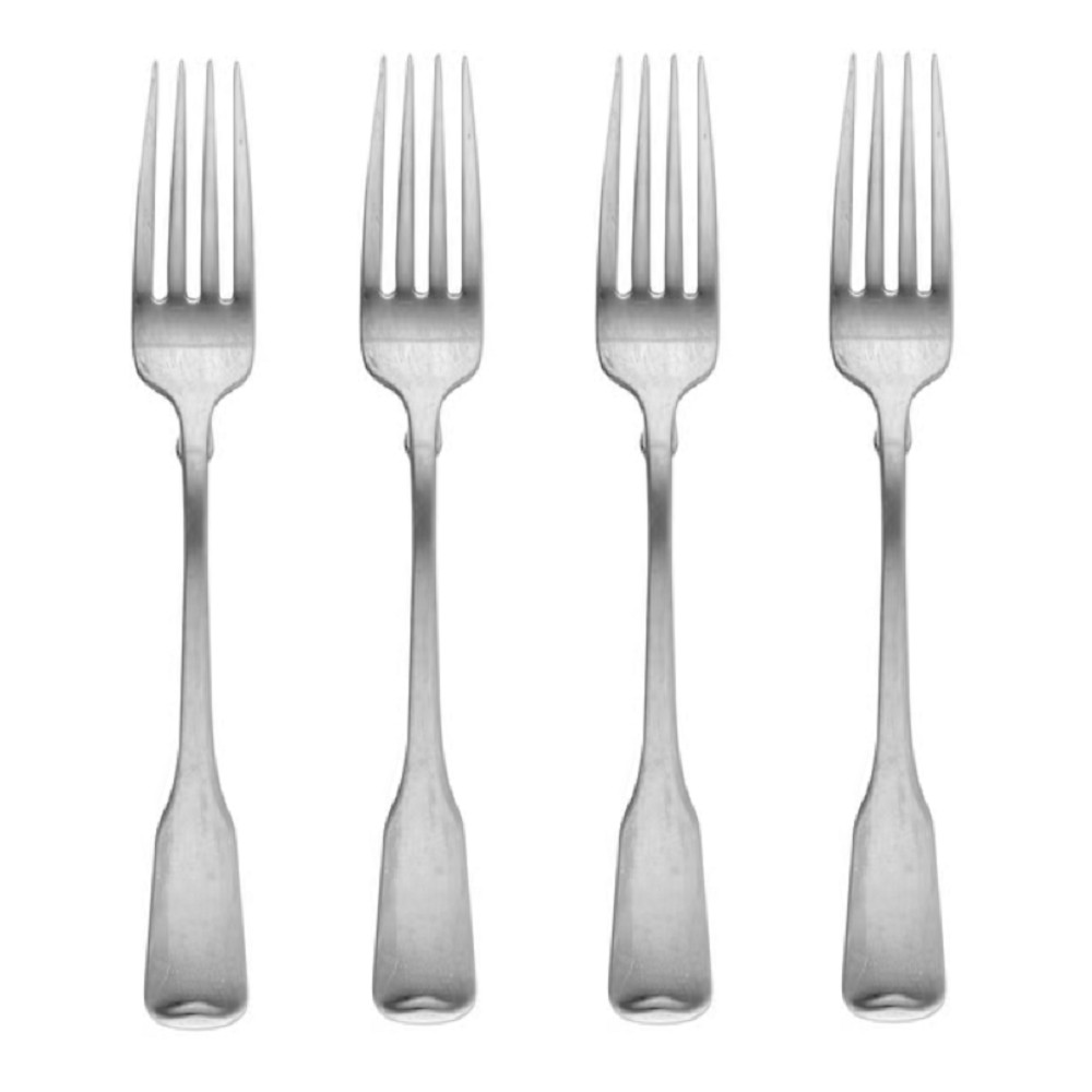 Oneida AMERICAN COLONIAL 18/8 Stainless Steel Dinner Fork (Set of Four) / NO
