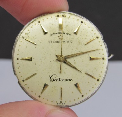 Vintage Eterna-Matic automatic watch movement caliber 1429U