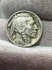 1925 Full Date 3/4 Horn Higher Grade Buffalo Nickel.  Better Date US Coin!