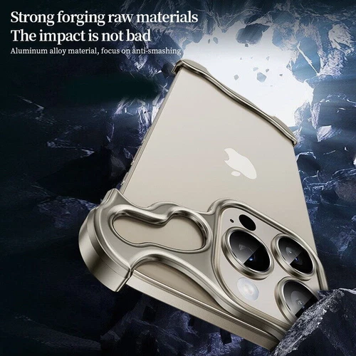 For iPhone 16Pro Max 15 14 Pro Max Aluminium Alloy Metal Frame Case Bumper Cover - Picture 11 of 22