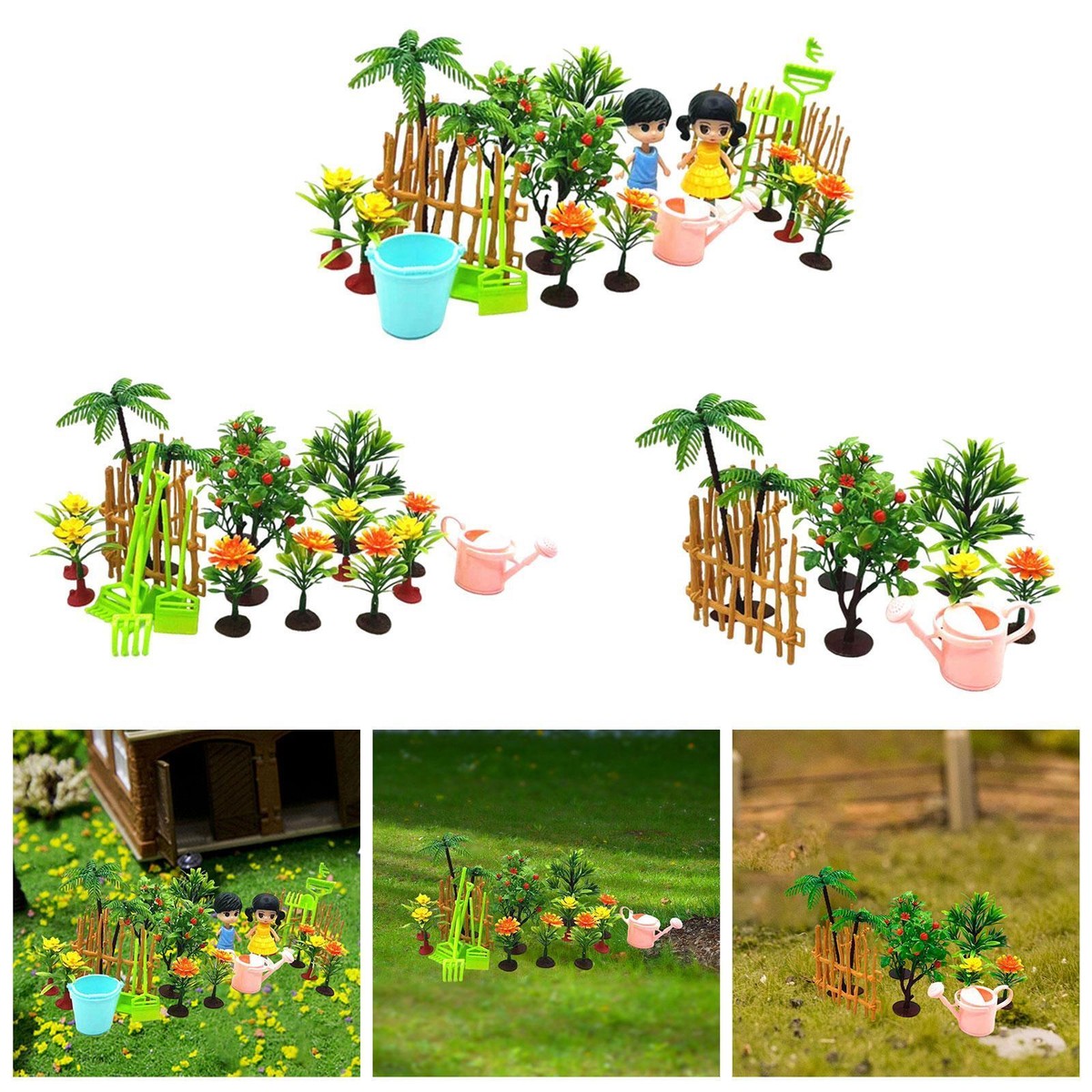 Fairy Garden Accessories Crafts DIY Kit Birthday Gift Decoration