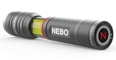nebo 02 beam flashlight lanyard for sale NEBO Tac Slyde Flashlight & C.O.B Lantern 12x Adjustable Zoom #NE6746 (UK)  BNIB
