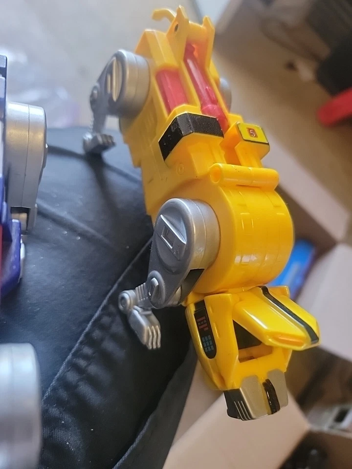 Voltron Lion Force моторизованные синие и желтые львы винтажный 1998 LJN фигурки - Изображение 2 из 4