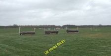 Photo 12x8 Stafford Horse Trials: cross-country fence no.1, the Log Hopton c2015