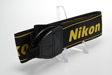 Nikon Neck Strap 1.5" Black Yellow Stitch D800 G207
