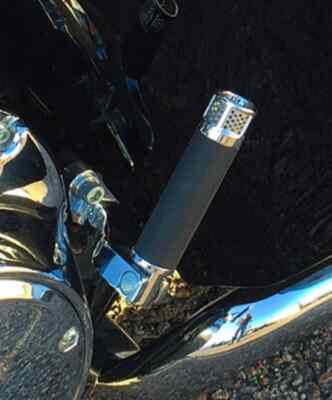 Paul Yaffe's Bagger Nation Spead Freak Footpegs Chrome PAIR