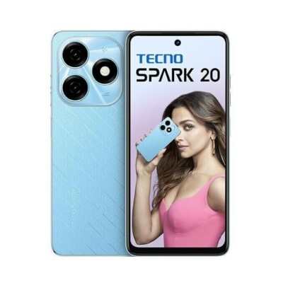 TECNO Spark 20 Blue (8GB+256GB) 50MP Helio G85 Processor 6.56