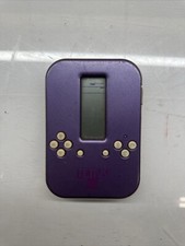 Radica Lighted Tetris Electronic Handheld Travel Game Purple Videogame Retro