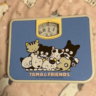 TAMA and FRIENDS 缶 1987年製 Vintage 1987 TAMA and Friends Sony Creative Product Kg Scale Rare