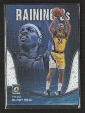 2022-23 Donruss Optic #3 Buddy Hield Raining 3s Indiana Pacers (L)