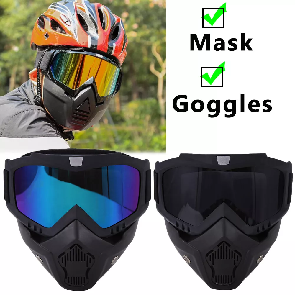 Dirt bike best sale helmet face shield