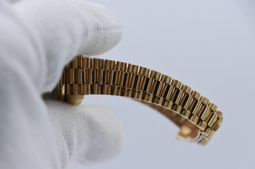 Rolex Datejust 69178 Silver Stick Dial President 18K Diamond Bezel Circa 1995 - Picture 9 of 9