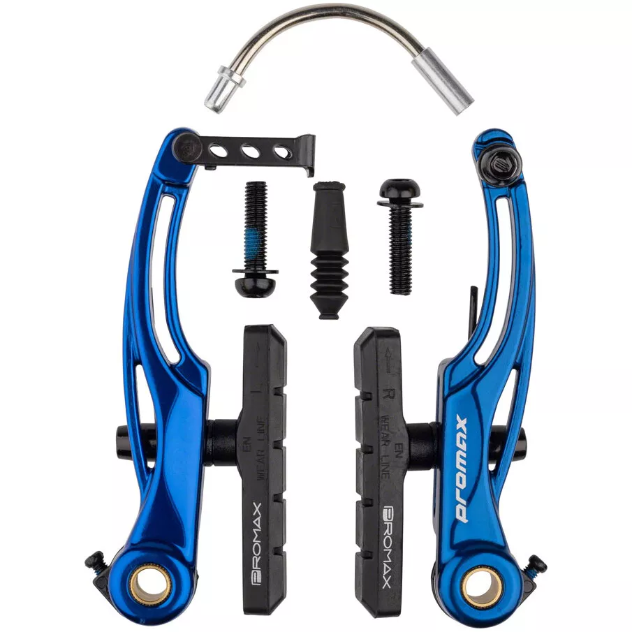 PROMAX P-1 LINEAR PULL V-BRAKE - LONG PULL, 108mm BLUE