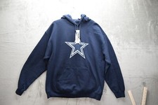 NFL Dallas Cowboys Men's Long Sleeve Hooded Sweatshirt, Size L, New
