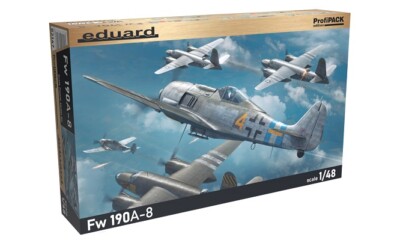 Eduard Plastic Kits 82147 - 1:48 Fw 190A-8, Profipack - Neu