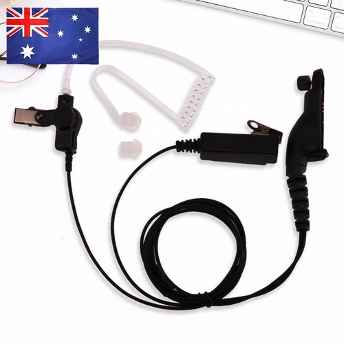 Air Acoustic Tube Earpiece PTT Mic Headset for XiR P8668 P8268 APX