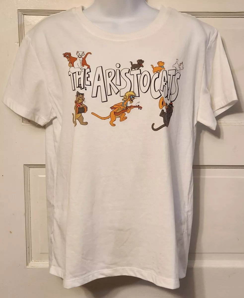 Disney The Aristocats T-Shirt White Sz. M | eBay