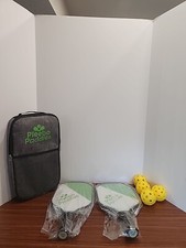 Pleebo 2 Pickleball Paddles 4 Balls Set USAPA Racquets