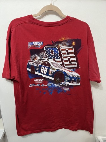 NASCAR 88 T Shirt Dale jr Hendrick Red Chase Authentics Size XL - Picture 5 of 9