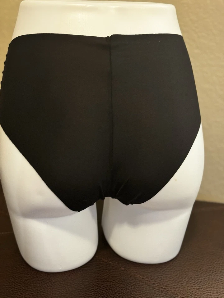 Pack de 2 bragas Calvin Klein microfibra descaradas no show talla Lge (28-29) negro tostado Foto 4 de 4