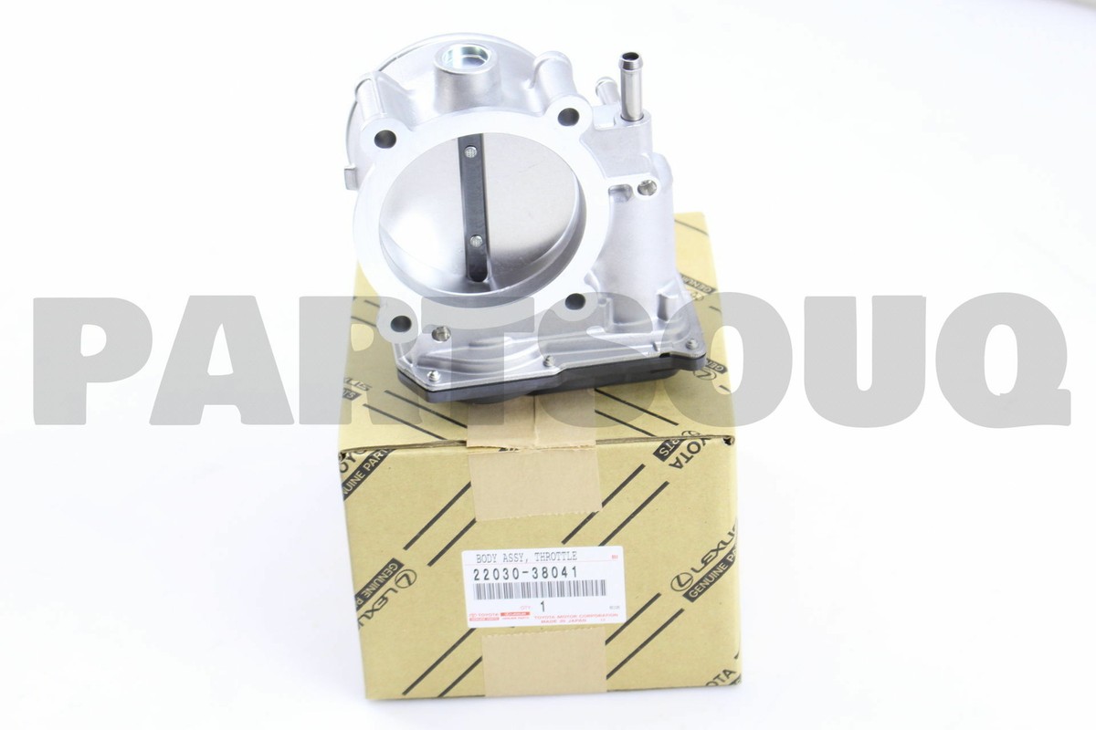 2203038041 Genuine Toyota BODY ASSY, THROTTLE W/MOTOR 22030-38041