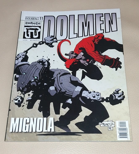 MIKE MIGNOLA SPANISH SKETCHBOOK 98 Pages HELLBOY LIMITED EDITION DOLMEN