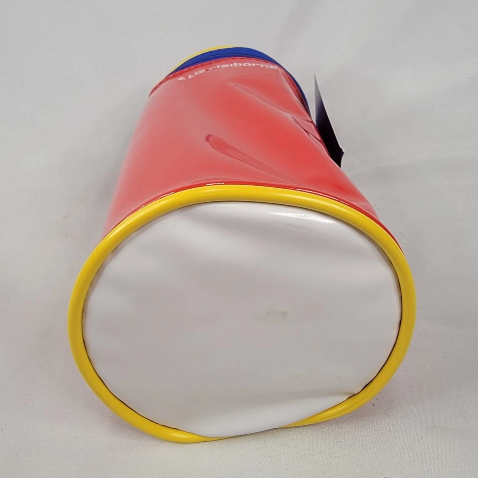 Estuches vintage de plástico/vinilo Liz Claiborne SOLO ESTUCHE 8" L rojo azul Foto 2 de 4