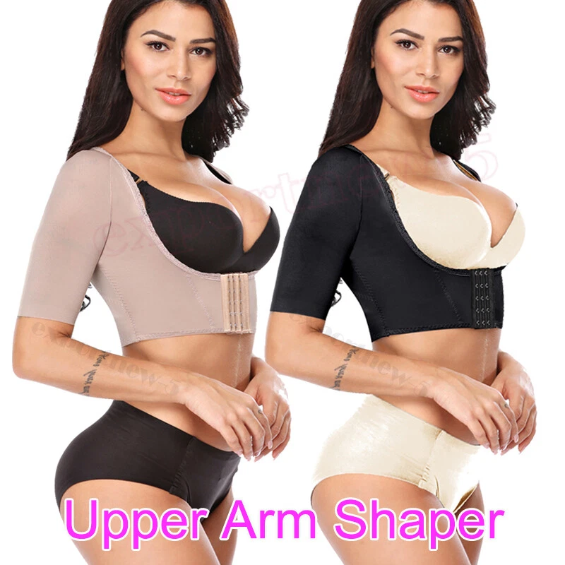CYDREAM Top Modellante A Maniche Lunghe Per Donna – Correttore Di Postura, Post-Chirurgia, Compressione, Taglia L, Nero