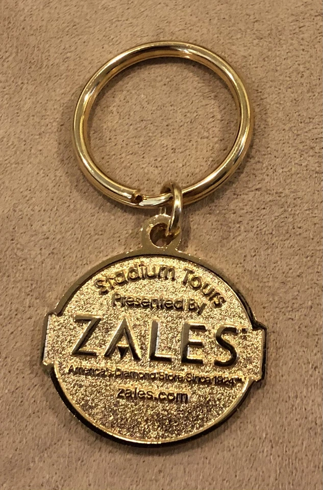 2009 Yankee Stadium Inaugural Season Stadium Tours Keychain Zales New York - Image 2 of 2