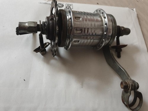 Fahrrad Hinterrad Nabe 3 Gang Torpedo SCHWEINFURT 36 Loch 19 Zahn
