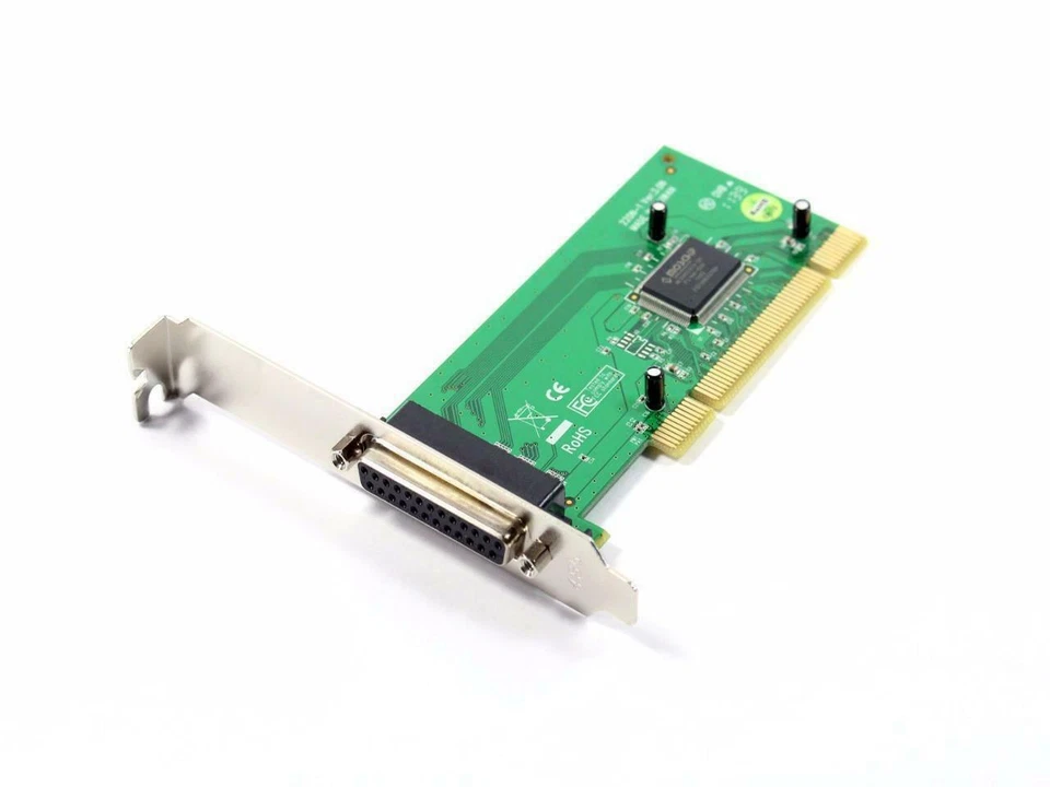 Moschip MCS9805CV PCI DB25 IEEE-1284 N0XJ4 DVDN2 Parallel Printer Adapter Card - Image 4 of 4