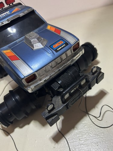 Rc Vintage Nikko Big Brutus 4WDS Monster Truck Winch Toyota Hilux Parts Truck - Picture 10 of 13