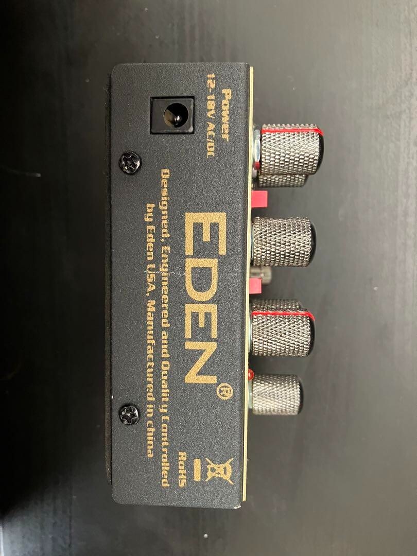EDEN WTDI Bass Guitar Pre Amplifier Direct Box EQ Effects Pedal