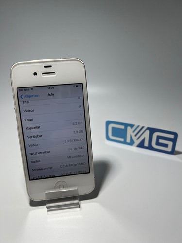 Apple iPhone 4s - 8GB - Weiß (Ohne Simlock) A1387 (CDMA + GSM) Top Zustand #J121 - Bild 6 von 11