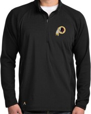 Washington Redskins Sport-Tek Sport-Wick Stretch 1/2-Zip Pullover New