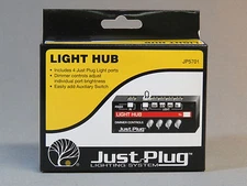 WOODLAND SCENICS JP5701 LIGHT HUB JUST PLUG LIGHTING WIRING SYSTEM wire WDS5701