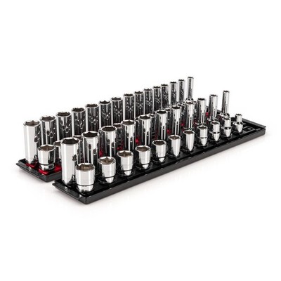 Tekton SHD92213 1/2'' Drive 6-Point Socket Set, 52-Piece