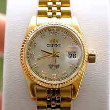 ORIENT President Daydate Automatic Gold Wrist...