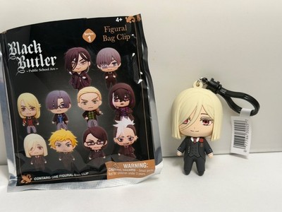 2026 Monogram Manga Black Butler Joanne Harcourt 3D Foam Bag Clip Keychain