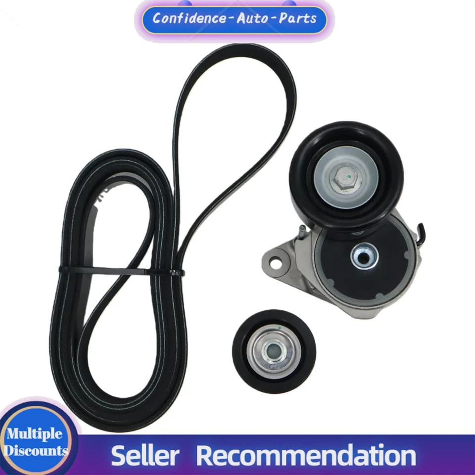 High-Quality Tensioner & Serpentine Belt For 2010-23 Lexus GX460 / 2008-21 LX570 - Image 2 of 4