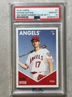 2018 Topps 582 Montgomery Club Set 1 Shohei Ohtani RC Rookie #4 Angels PSA 10