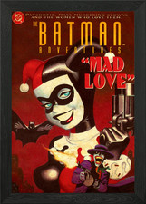Image of Batman Adventures Harley Quinn by B Framed Wall Art Poster Canvas Print Picture