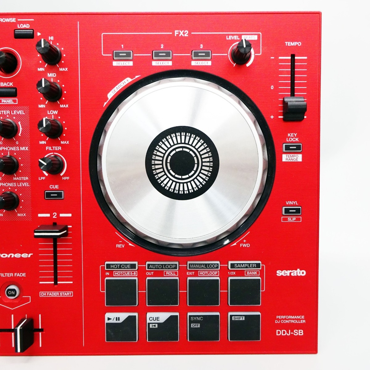 Pioneer DDJ-SB Limited Red Serato DJ Controller 2-Channel DDJ-SB-R