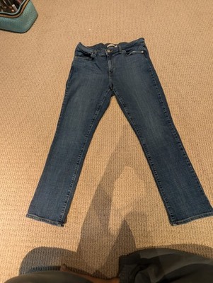 Levis Women's Straight Jeans Blue Medium Wash Denim 12s 31x28