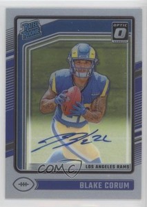 2024 Panini Donruss Optic Rated /325 Blake Corum #208 Rookie Auto RC