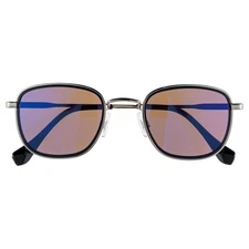 Meigan Men'S Compact Sunglasses, Metal Frame, Uv400 Protection, Stylish Gradien_