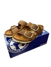 Birkenstock Arizona Big Buckle Leather Slide Sandals Women’s Size 7 38 Narrow